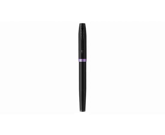 Перьевая ручка Parker IM Vibrant Rings Flame Amethyst Purple, перо:F/M, цвет чернил: blue, в подарочной упаковке., изображение 3