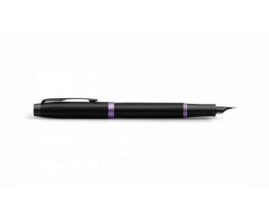 Перьевая ручка Parker IM Vibrant Rings Flame Amethyst Purple, перо:F/M, цвет чернил: blue, в подарочной упаковке., изображение 5