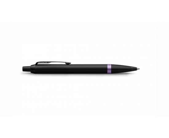 Шариковая ручка Parker IM Vibrant Rings Flame Amethyst Purple, стержень: Mblue, в подарочной упаковке., изображение 4