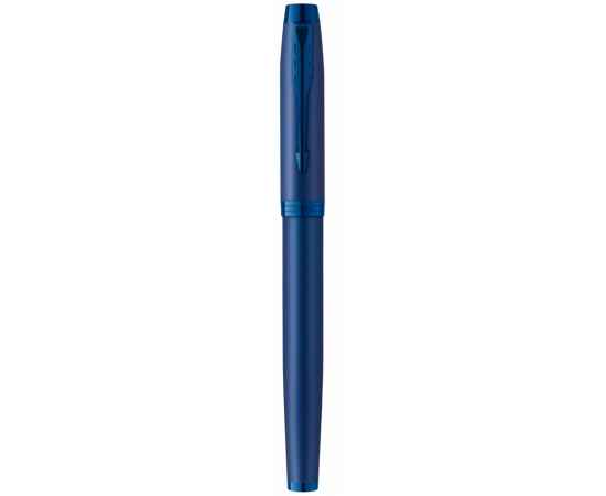 Ручка роллер Parker IM Monochrome Blue, стержень:F, цвет чернил: black, в подарочной упаковке., изображение 3