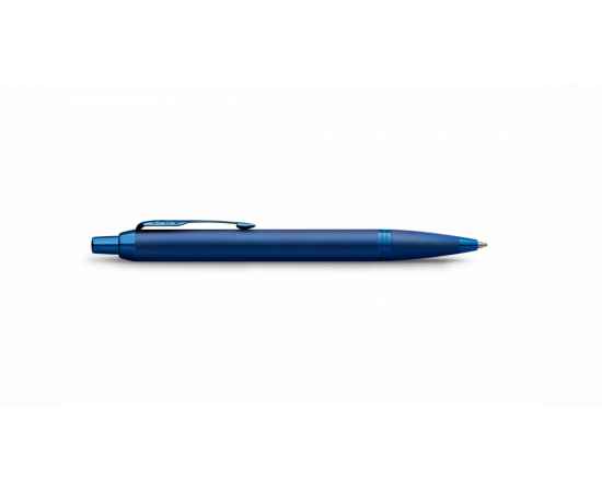 Шариковая ручка Parker IM Monochrome Blue, стержень:M, цвет чернил: blue, в подарочной упаковке., изображение 4