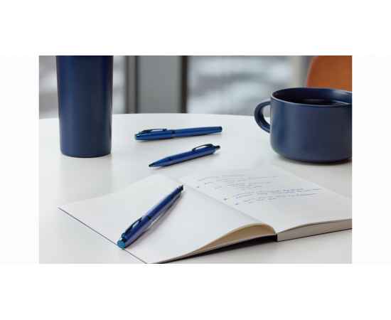 Шариковая ручка Parker IM Monochrome Blue, стержень:M, цвет чернил: blue, в подарочной упаковке., изображение 5