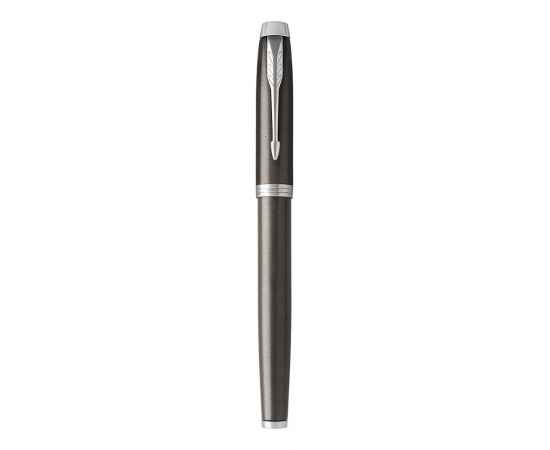 Подарочный набор: Перьевая ручка Parker IM Metal, F221, цвет: Black GT, перо: M и Ежедневник недатированный черный, изображение 7