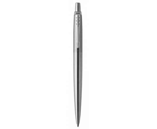 Подарочный набор: Шариковая ручка Parker Jotter Essential, St. Steel СT и Ежедневник  недатированный, серый, изображение 2