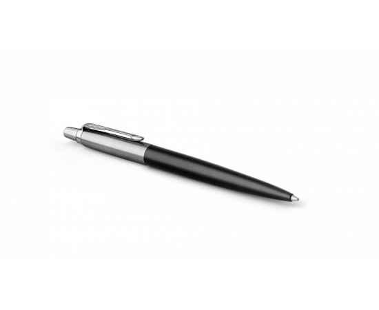 Шариковая ручка Parker Jotter Essential, Satin Black CT, стержень: M, цвет чернил : blue или black, изображение 3