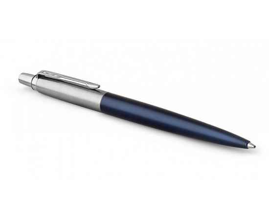 Шариковая ручка Parker Jotter Essential, Royal Blue CT, стержень: M, цвет чернил : blue или black, изображение 5