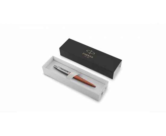 Шариковая ручка Parker Jotter Essential, Chelsea Orange CT, стержень: Mblue, изображение 2