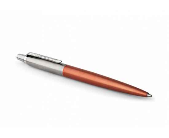 Шариковая ручка Parker Jotter Essential, Chelsea Orange CT, стержень: Mblue, изображение 3