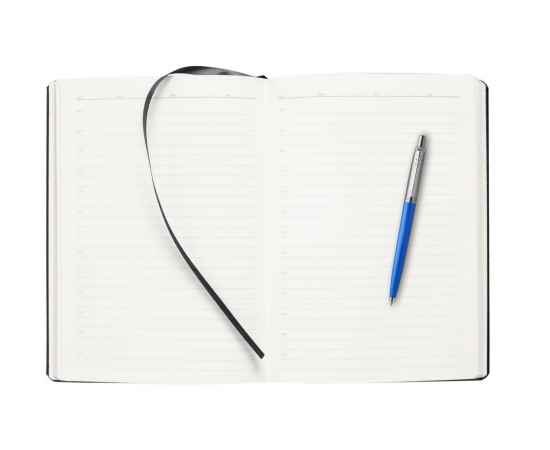 Подарочный набор: Шариковая ручка Parker Jotter ORIGINALS BLUE CT, стержень: Mblue  и Ежедневник недатированный черный с золотистым с, изображение 10