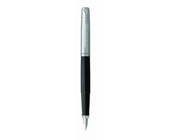 Перьевая ручка Parker Jotter, цвет ORIGINALS BLACK CT, цвет чернил синий/черный, толщина линии M, В БЛИСТЕРЕ, изображение 2