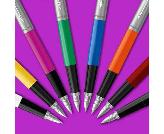Перьевая ручка Parker Jotter, цвет ORIGINALS BLACK CT, цвет чернил синий/черный, толщина линии M, В БЛИСТЕРЕ, изображение 5