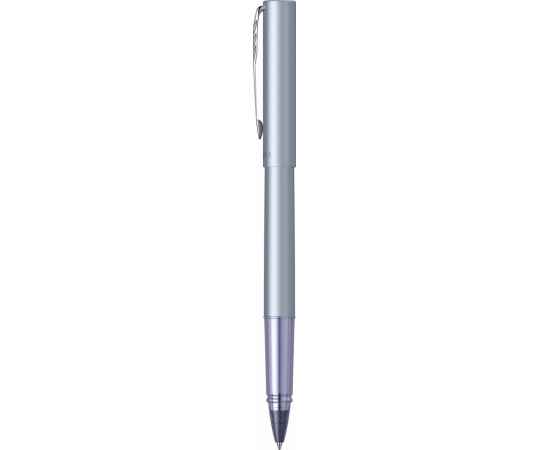 Ручка-роллер Parker Vector XL Silver Blue CT, цвет чернил black, стержень: F, в подарочной упаковке., изображение 6