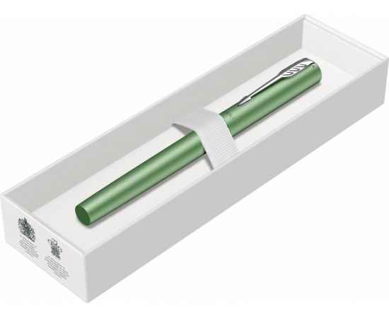 Ручка-роллер Parker Vector XL Green CT, цвет чернил black, стержень: F, в подарочной упаковке., изображение 11