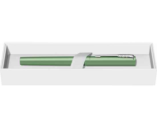 Ручка-роллер Parker Vector XL Green CT, цвет чернил black, стержень: F, в подарочной упаковке., изображение 12