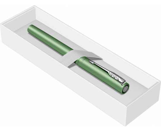 Ручка-роллер Parker Vector XL Green CT, цвет чернил black, стержень: F, в подарочной упаковке., изображение 13