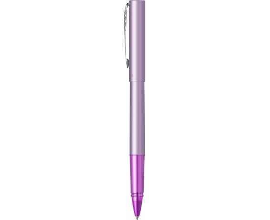 Ручка-роллер Parker Vector  XL Lilac CT, цвет чернил black, стержень: F, в подарочной упаковке., изображение 6
