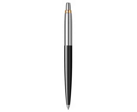 Шариковая ручка Parker Jotter K160, цвет: Black/GT, стержень: M, цвет чернил: blue, в подарочной упаковке., изображение 4