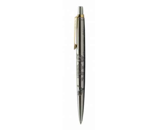 Шариковая ручка Parker Jotter Dragon Special Edition, цвет: St. Steel GT, стержень: Mblue в подарочной коробке, изображение 7