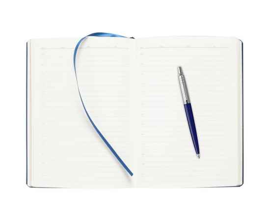 Подарочный набор: Шариковая ручка Parker Jotter K60 и Ежедневник недатированный, синий, изображение 9