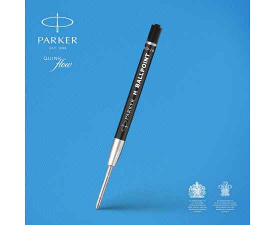 Стержень для шариковой ручки Parker QuinkFlow Basic Z09 размер: M-1мм цвет чернил: Black, изображение 2