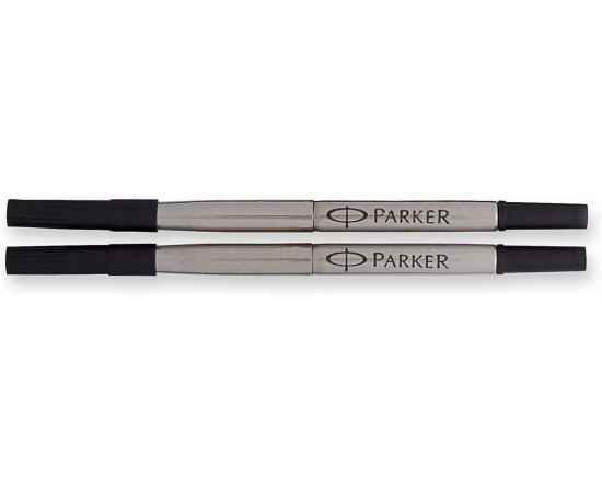 Стержни для ручки-роллера 2шт. Цвет чёрный, толщина линии М, в блистере. Франция, изображение 3