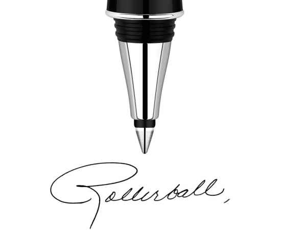 Стержни для ручки-роллера 2шт. Цвет чёрный, толщина линии М, в блистере. Франция, изображение 2