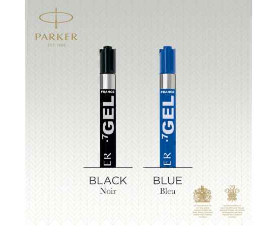 Cтержень гелевый Parker Gel Pen Refill M, размер: средний, цвет: черный, изображение 6