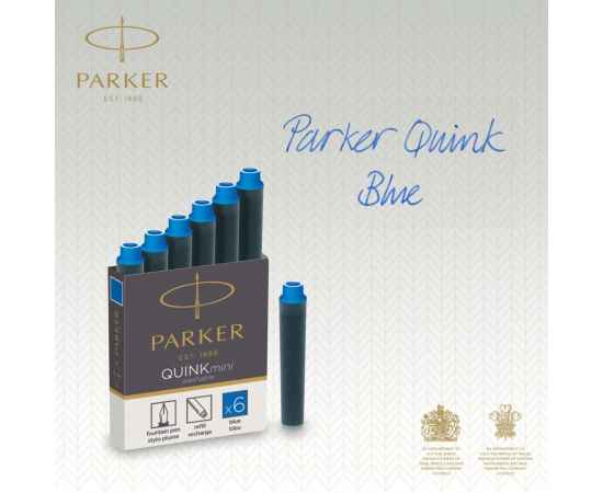 Картридж с чернилами для перьевой ручки MINI, упаковка из 6 шт., цвет: Blue, изображение 4