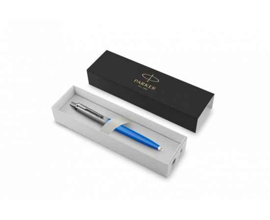 Подарочный набор: Шариковая ручка Parker Jotter Originals Blue Chrom CT и Ежедневник недатир розовый/голубой, изображение 7