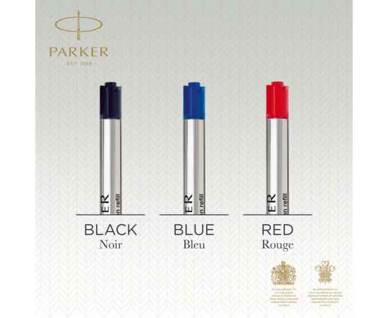Стержень для шариковой ручки Parker Z08 в блистере QuinkFlow Premium, размер: средний , цвет: Blue, изображение 6