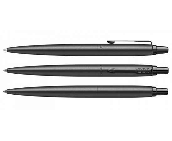 Подарочный набор: Шариковая ручка Parker  Jotter XL SE20 Monochrome в подарочной упаковке, цвет: Black, стержень: Mblue и Ежедневник черный недатирова, изображение 6