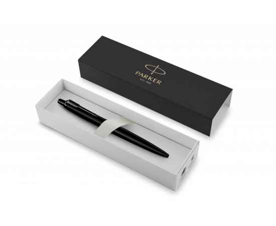 Подарочный набор: Шариковая ручка Parker  Jotter XL SE20 Monochrome в подарочной упаковке, цвет: Black, стержень: Mblue и Ежедневник недатиров, изображение 7