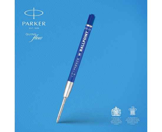 Стержень для шариковой ручки Parker QuinkFlow Basic Z09 размер: M-1мм цвет чернил: Blue, изображение 2