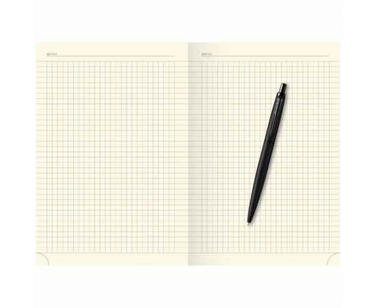 Подарочный набор: Шариковая ручка Parker Jotter XL SE20 Monochrome и Ежедневник недатированный, черный срез, черный., изображение 6