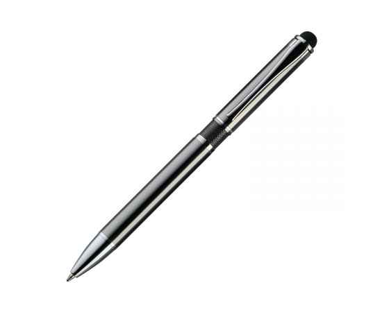Шариковая ручка iP, черная, Цвет: серый, черный, Размер: 12x140x8, изображение 2