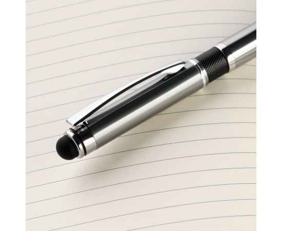 Шариковая ручка iP, черная, Цвет: серый, черный, Размер: 12x140x8, изображение 5