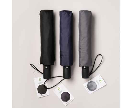 Зонт складной Nord, черный, Цвет: черный, Размер: 60x60x313, изображение 10