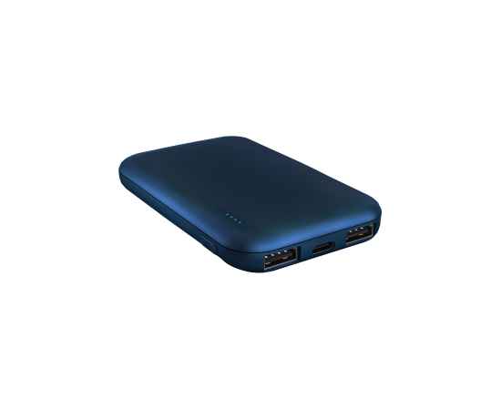 Внешний аккумулятор Velutto 5000 mAh, синий, Цвет: синий, Размер: 114x114x24, изображение 3