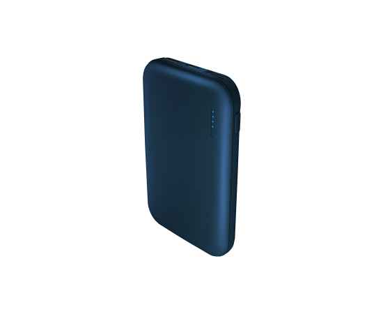 Внешний аккумулятор Velutto 5000 mAh, синий, Цвет: синий, Размер: 114x114x24, изображение 4