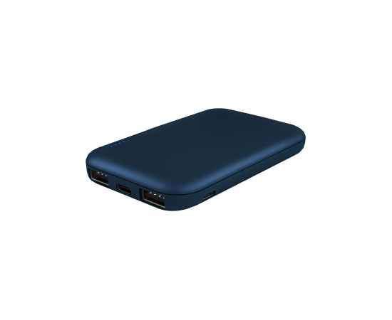 Внешний аккумулятор Velutto 5000 mAh, синий, Цвет: синий, Размер: 114x114x24, изображение 6