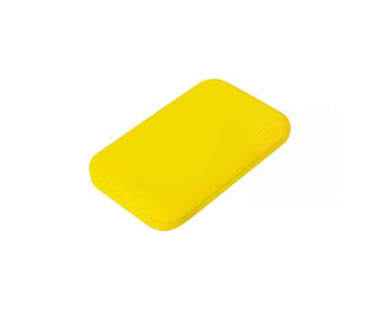 Внешний аккумулятор Velutto 5000 mAh, желтый, Цвет: желтый, Размер: 114x114x24, изображение 2