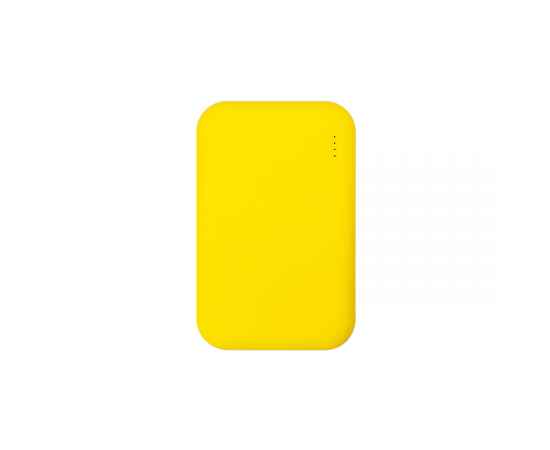 Внешний аккумулятор Velutto 5000 mAh, желтый, Цвет: желтый, Размер: 114x114x24, изображение 4