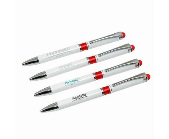 Шариковая ручка Arctic, белая/красная, Цвет: белый, красный, Размер: 12x141x8, изображение 8
