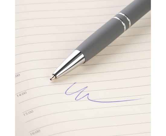 Шариковая ручка Comet NEO, серая, Цвет: серый, Размер: 15x138x7, изображение 4