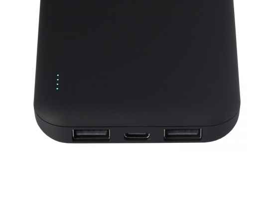 Внешний аккумулятор с подсветкой Luce 10000 mAh, черный, Цвет: черный, Размер: 120x173x24, изображение 6