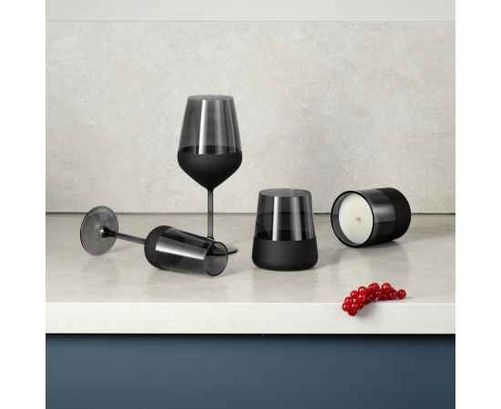 Бокал для вина Black Edition, черный, Цвет: черный, Объем: 490, Размер: 94x94x223, изображение 5