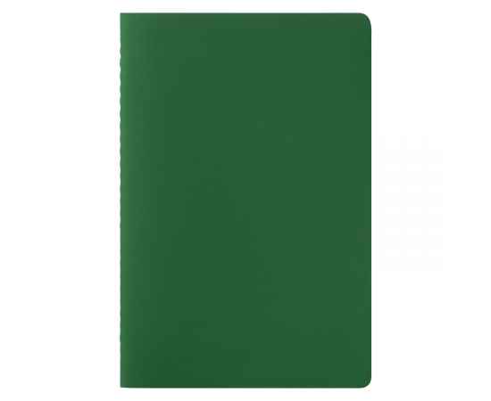 Блокнот Alpha slim, зеленый, Цвет: зеленый, бежевый, бежевый, зеленый, Размер: 145x215x8, изображение 4