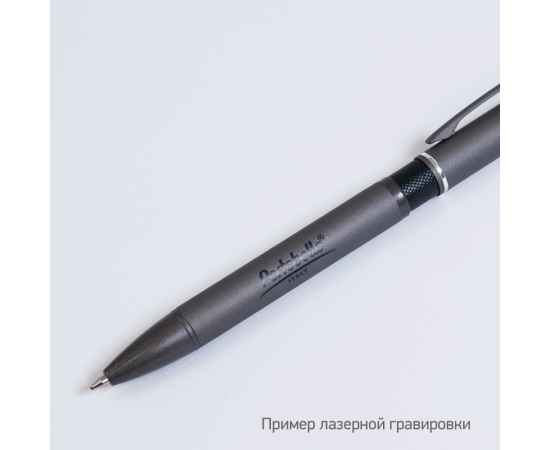 Шариковая ручка IP Chameleon, черная, Цвет: серый, черный, Размер: 12x140x8, изображение 7