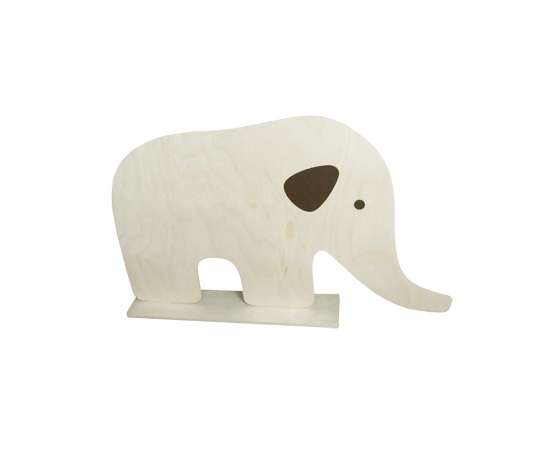 Фигура слона из фанеры