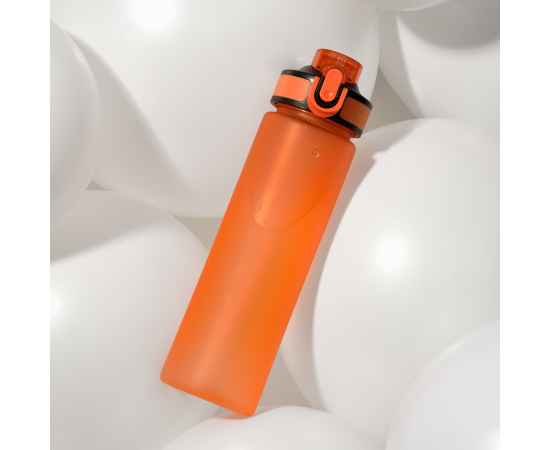 Бутылка для воды Flip, оранжевая, Цвет: оранжевый, Объем: 700, Размер: 75x75x260, изображение 13
